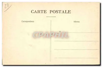 Katedra w CHARTRES — Wieża Portale Południowa — wydawca nieznany — Rewers