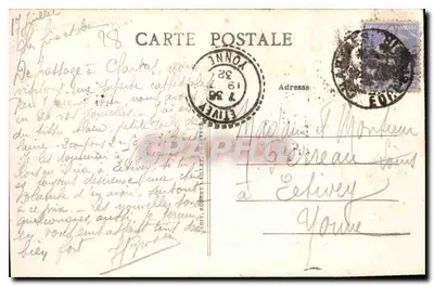 Chartres — Katedra — Wydawca nieznany, nr 280 — Rewers