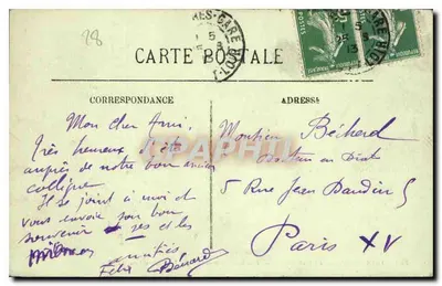 Chartres — La Cattedrale — Bas-relievo proveniente dal Jubé distrutto nel 1763 — LL. — N° 226 — Verso