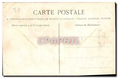 Tours Saint-Thomas — Widok Jarunes — Normandia — 'C.P.A.' — Rewers
