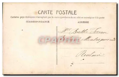 Santa Catarina — Boa festa — M.F. Paris n°803 — Verso