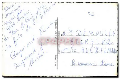 Chuva de Rosas — P.F. n°636 — editor P.F. Paris — Verso