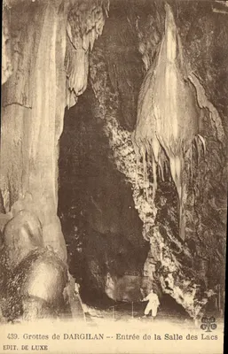 Grutas de Dargilan — Entrada da Sala dos Lagos — Edição de Luxo, n° 439