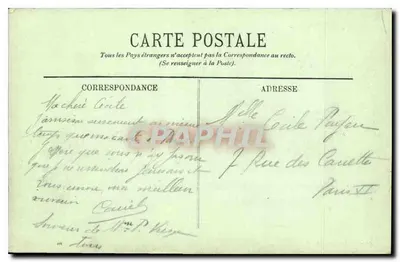 O Mar agitado — LL. — n° 4018 — Verso