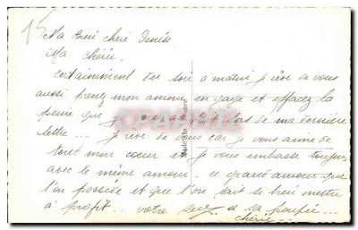 Amor — casal abraçado — S.O.L. n°4512 — Verso