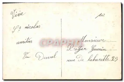 Młoda kobieta w kwiecistej sukni — Wydawca E.M. nr 57 — Rewers