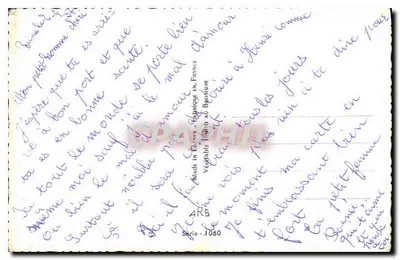 Pareczka zakochana — romantyczna kartka pocztowa — Prawdziwa Fotografia do Brochurowej, seria 1060 — Rewers