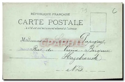 Toulouse — Cour Henri IV — Labouche Frères, uitgevers, n° 19 — Achterkant