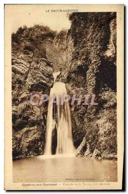 Cascata da Tonne perto de Cazères-sur-Garonne — Edição Livraria Lécasson