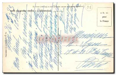 Nice — Widok z Mont Boron — Wejście do portu — Wydawca Gilletta, nr 221 — Rewers