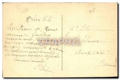 Nizza — Il monastero di Cimiez — Editore non identificato, numero di serie non visibile — Verso