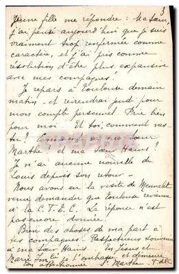 Saint-Vincent-de-La-Cadière — Pont sur l’Illé — par Lalande-Tocloise — Verso