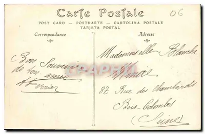 Principat MONACO — Ogólny widok — ND Fot. — Rewers