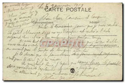Toulouse — Der Quai de Touniș — L.M. — Rückseite