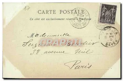 La Rochelle — O Hotel de Ville — ND Pbot — Verso