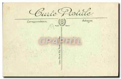 La Rochelle — A Nova Praia com Maré Alta — I.I. — n° 404 — Verso