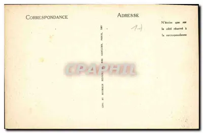 La Rochelle — L'Hôtel de Ville — LL — Verso