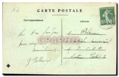 Meschers-les-Bains — Conche à Cadet — Cliché Le Guiastronner, wyd. Saujon — Rewers