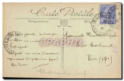 Saintes — Catedral de São Pedro. Contraventos e Arco de apoio (século XV) — Selecta — Verso