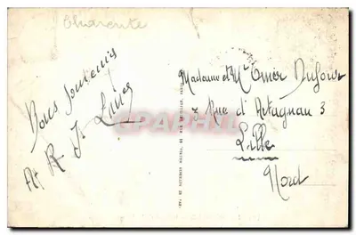 La ROCHELLE — O Hotel de Ville — L.L. — n° 206 — Verso