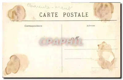 Saintes — Krypta św. Eutropiusza — Zbiór słupów (Strona południowa) — Pap. J. Prévost, wyd. — Rewers