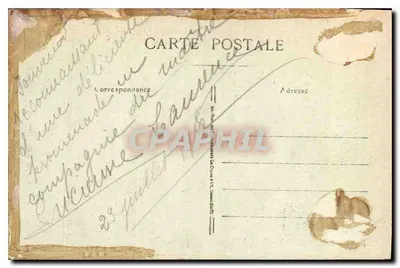 Saintes — Cripta de São Eutrópio. Lateral (Lado sul) — Pap. J. Prévest, n° 303 — Verso