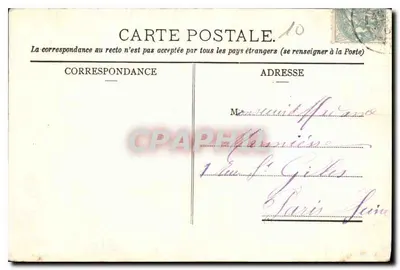 Troyes — Jubé Madeleine — kolekcja R. P. — nr 2510 — Rewers