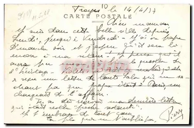 Troyes — Katedra (XII wiek) — D. D. n°17 — Rewers