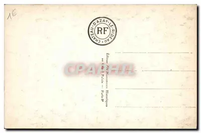 Azay-le-Rideau — Ritratto di Gabrielle d'Estrées — Edizione dei Monumenti Storici — Verso