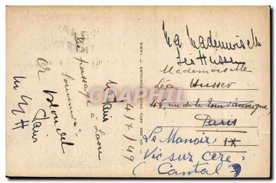 Katedra — Laon — LL.8 — Wydawca: CI DES ARTS PHOTO-MÉCANIQUES — Paryż — Rewers