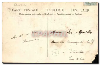 Romilly-sur-Seine — O Rocher — Editor não identificado, número de série não visível — Verso