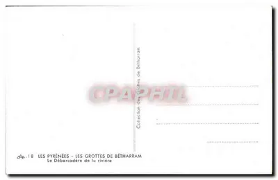 Jaskinie Bétharram — Przystań rzeki — Rewers