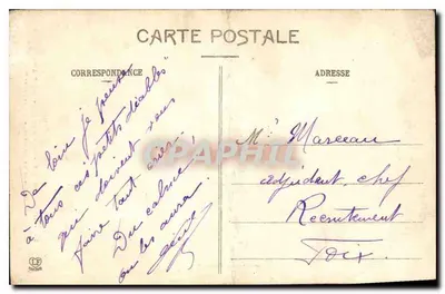 Toulouse - Fontaine w Jardin des Plantes (La Garonne i Ariège, autorstwa Laporte) - n°35 — Rewers