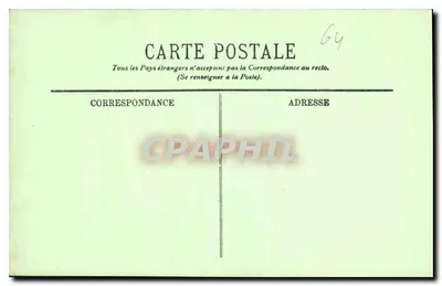 Luchon — La entrada al Parque del Casino — LL. n°22 — Reverso