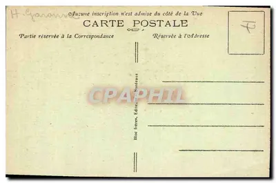 La Rue d'Enfer — Okolice Luchon (1801 m) — Bloc frères, Bordeaux, n°64 — Rewers
