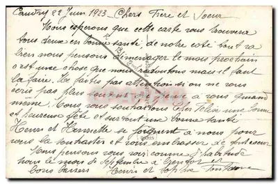 Mãe e filha com boneca — editor PC 484 — Verso