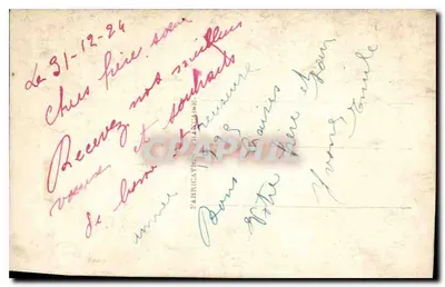 Młoda kobieta uśmiechnięta — stroj z wyhaftowanymi motywami — wydawca Dede, nr 839 — Rewers
