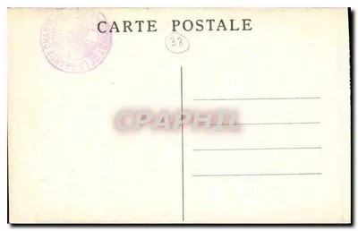 Dauphiné — Mosteiro da Grande-Chartreuse e o Grand Som — Ci. A. V. n° 57 — Verso
