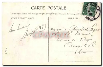 Grenoble — Vista Generale e il Moucheotte — Editore Rémondan 34 — Verso