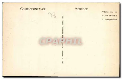 Uriage-les-Bains — O Castelo — LL — Verso