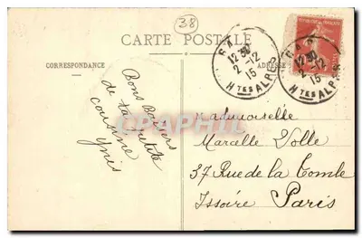 Velho Ponte sobre a Romanche — Rota da Grave — E.R. — n°773 — Verso