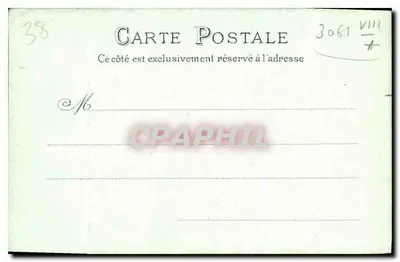 La Chartreuse : Entrée du Désert — L. M. n° 464 — Achterkant