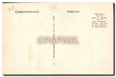 Grenoble — Vista geral — LL — Verso