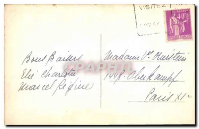 Wyspa Buer (1500) — widok na góry chmur, Le Rochail (3070) i Pic d'Ornon (2876) — Gep — Rewers
