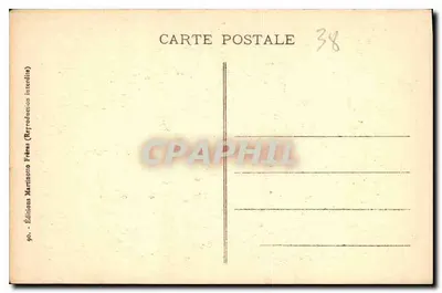 La Grande Chartreuse - Le Jardin d'un Père Chartreux — Éditions Martinotto Frères, n° 38 — Verso