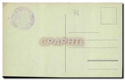 Dauphiné - Tunel na Estrada da Grande-Chartreuse — Gravura G.L.A.Y. n°66 — Verso
