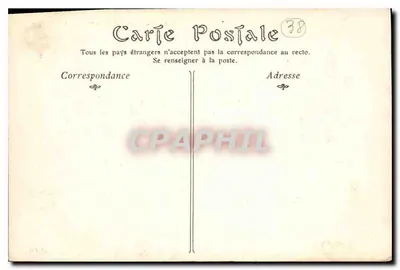 Grenoble — Vista sobre o Isère e a Cadeia dos Alpes — Gráfico 305 — Verso
