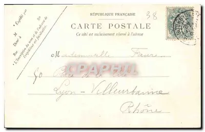 Il Dauphiné — La Goule Noire — Eug. Robert, Grenoble — Verso