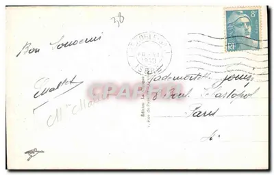 Grenoble (Isère) — Ogólny widok z teleferyku Le Moucheron — Wydawnictwo La Moucheron — Rewers