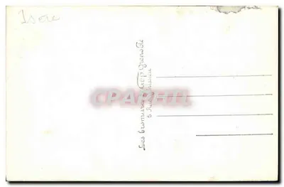 Le Pas de la Fosse — Route de Chambery au Granier — Editor TEP, n°115.5 — Verso